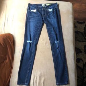 Ripped Knee Skinny Jeans